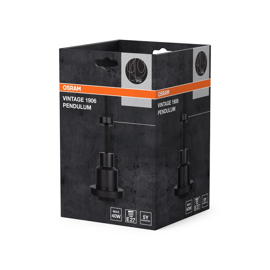 Osram - Câble d'alimentation PENDULUM 1xE27/40W/230V noir