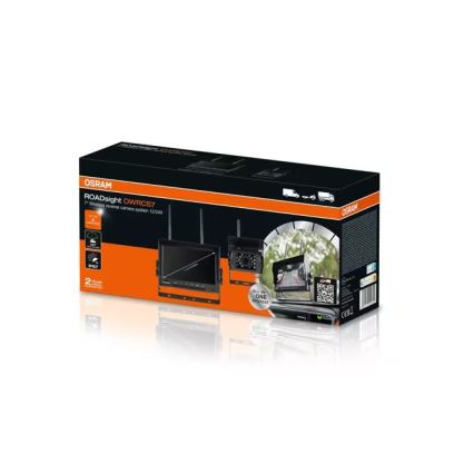 Osram - Caméra de recul ROADSIGHT OWRCS7 Full HD 1080p 12/24V IP67