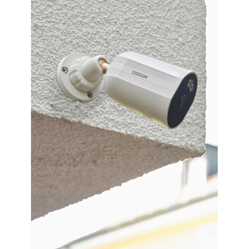 Osram - Caméra extérieure intelligente avec capteur 2K SMART+ 230V IP67 Wi-Fi