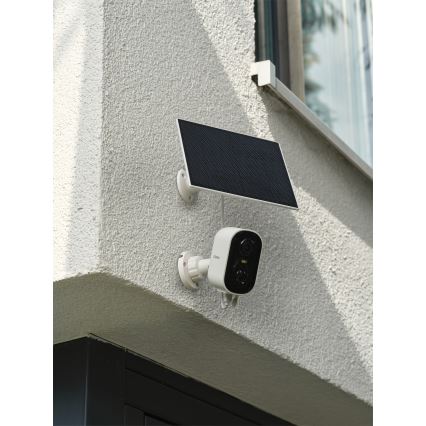 Osram - Caméra solaire intelligente avec capteur 2K SMART+, 5 V, batterie 5200 mAh, IP66, Wi‑Fi