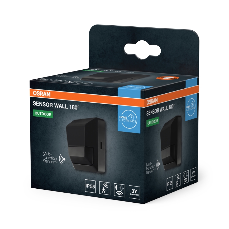 Osram - Capteur de mouvement infrarouge d'extérieur 230V IP55 anthracite