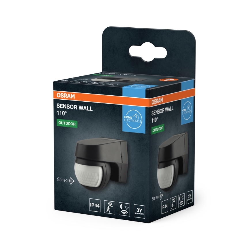 Osram - Capteur de mouvement infrarouge pour extérieur 230 V IP44 noir