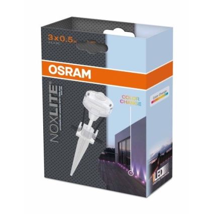 Osram - Décoration de Noël LED RGB extérieur NOXLITE 10 m 3xLED/1,5W/230V IP66
