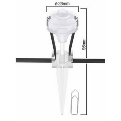 Osram - Décoration de Noël LED RGB extérieur NOXLITE 10 m 3xLED/1,5W/230V IP66