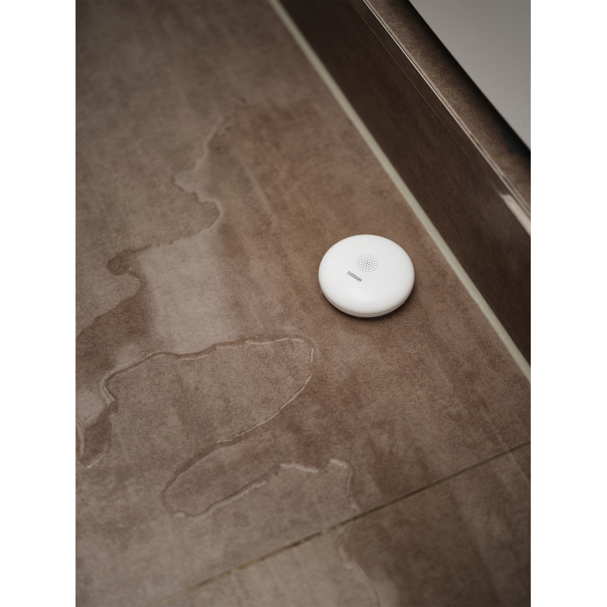 Osram - Détecteur de fuite d'eau SMART+ 3 V Wi‑Fi IP67 1400 mAh
