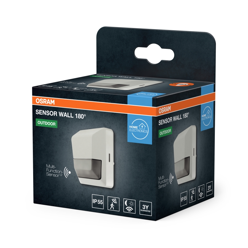 Osram - Détecteur de mouvement infrarouge pour extérieur 230 V IP55 blanc