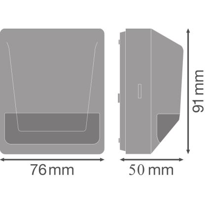 Osram - Détecteur de mouvement infrarouge pour extérieur 230 V IP55 blanc
