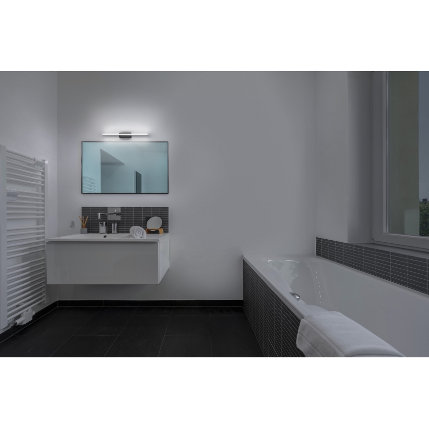 Osram - Éclairage LED dimmable pour miroir de salle de bains ORBIS MIRROR LED/10W/230V 3000/4000K 60 cm IP44 noir