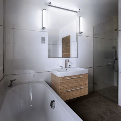 Osram - Éclairage miroir LED dimmable ORBIS TUBE LED/12W/230V 60 cm IP44 chrome brillant