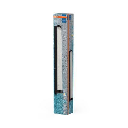 Osram - Éclairage LED dimmable pour miroir de salle de bains ORBIS TUBE LED/12W/230V, 3000/4000K, 60 cm, IP44, noir