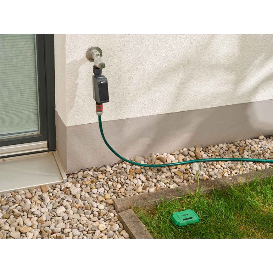 Osram - Électrovanne d'arrosage avec panneau solaire SMART+ IP55 Wi-Fi