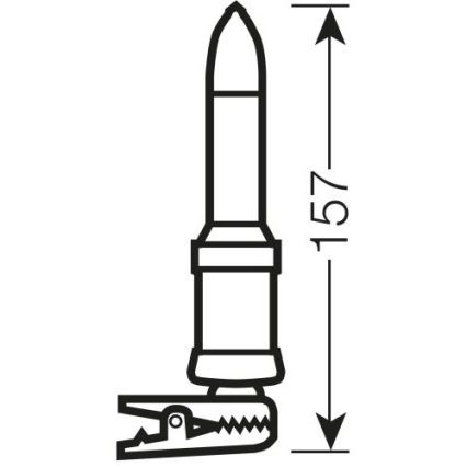 Osram - Guirlande de Noël LED extérieur 15xLED 17m IP43 blanc chaud