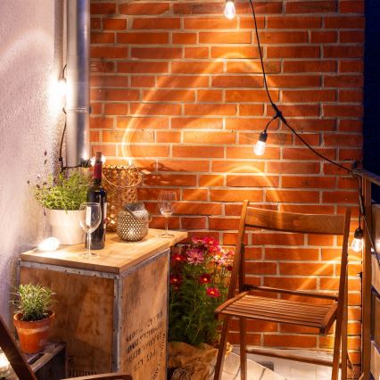 Osram - Guirlande lumineuse d'extérieur LED RGB dimmable SMART+ STRING 12xLED/230V 7,47m IP44 Wi-Fi
