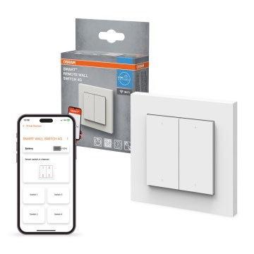 Osram - Interrupteur sans fil SMART+ à 4 boutons 5V Wi-Fi