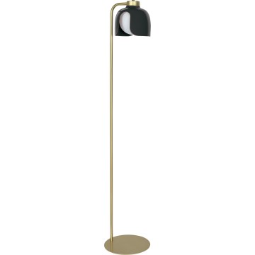 Osram - Lampadaire DECOR COROLLE 1xE27/15W/230V noir/doré