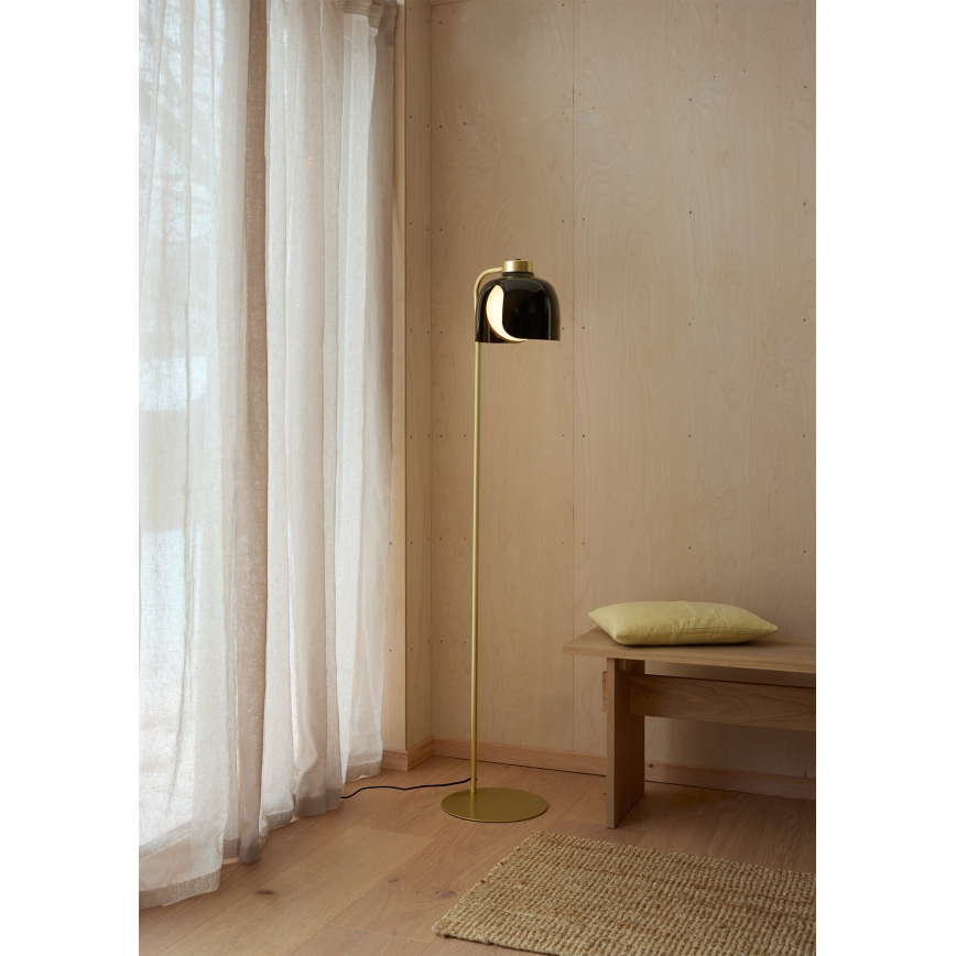 Osram - Lampadaire DECOR COROLLE 1xE27/15W/230V noir/doré