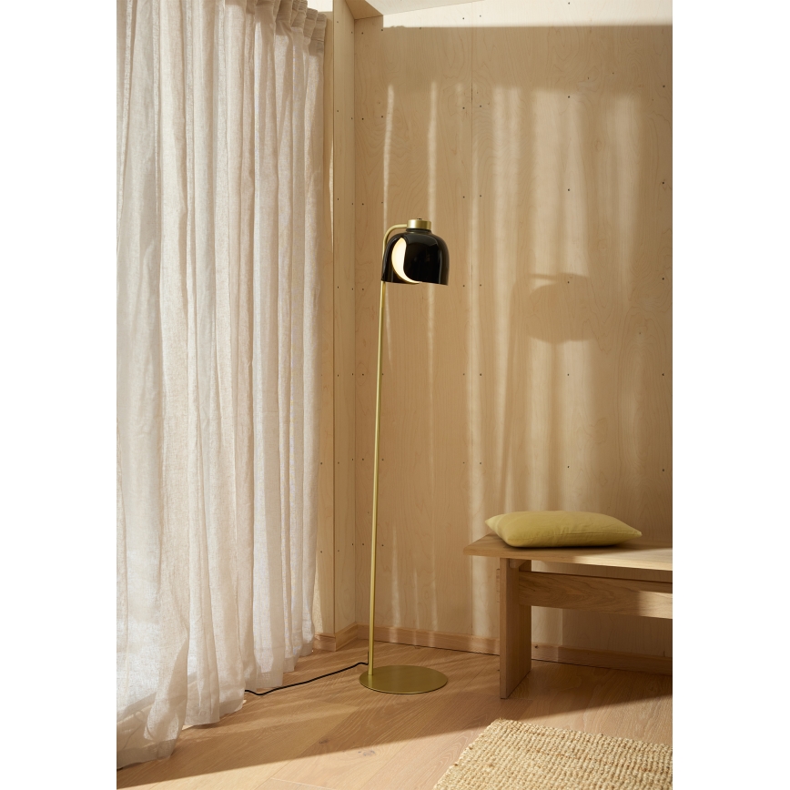 Osram - Lampadaire DECOR COROLLE 1xE27/15W/230V noir/doré