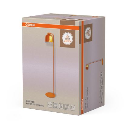 Osram - Lampadaire DECOR COROLLE 1xE27/15W/230V orange