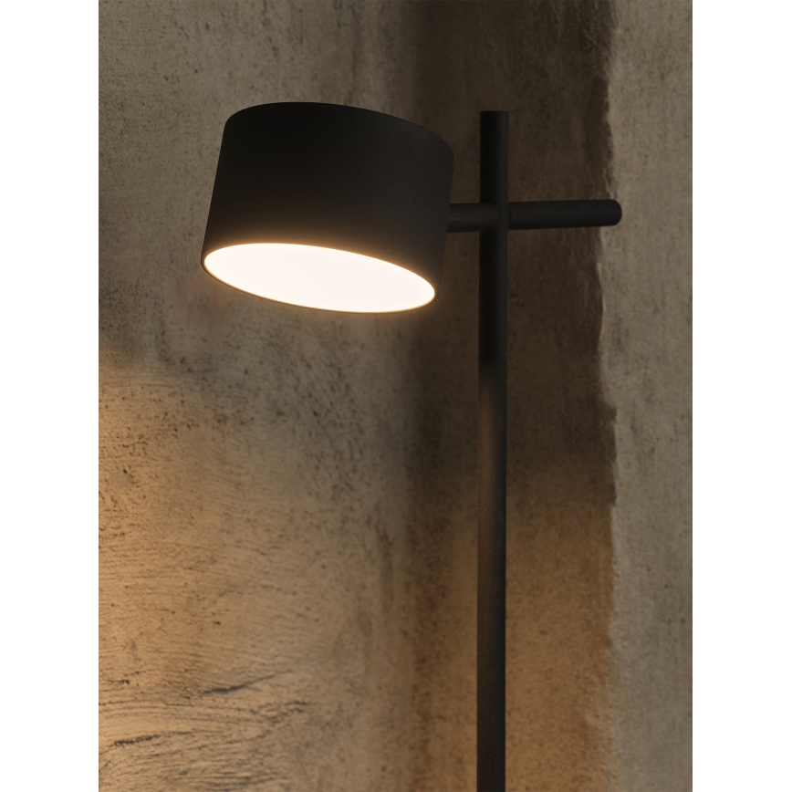 Osram - Lampadaire LED tactile dimmable DECOR KYOTO LED/12W/230V CRI 90 noir