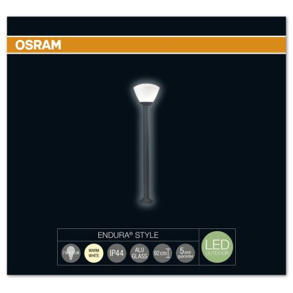 Osram - Lampadaire LED extérieur ENDURA LED/7W/230V IP44