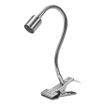 Osram - Lampe à pince CLIP TUBE FLEX 1xGU10/5W/230V chrome mat