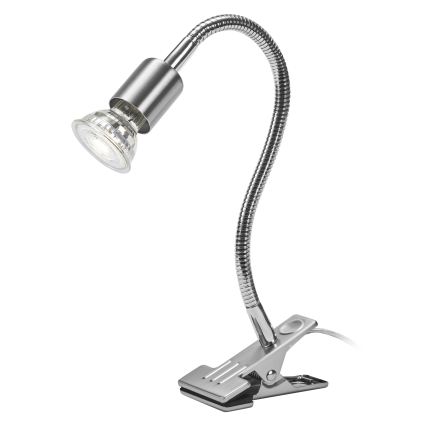 Osram - Lampe à pince CLIP TUBE FLEX 1xGU10/5W/230V chrome mat