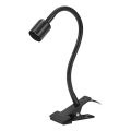 Osram - Lampe à pince CLIP TUBE FLEX 1xGU10/5W/230V noire