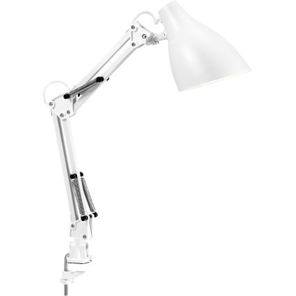 Osram - Lampe de bureau à pince DESK LINE 1xE27/11W/230V blanche