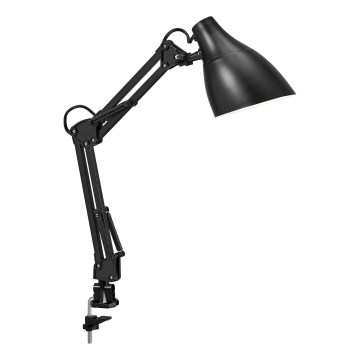 Osram - Lampe de bureau à pince DESK LINE 1xE27/11W/230V noire