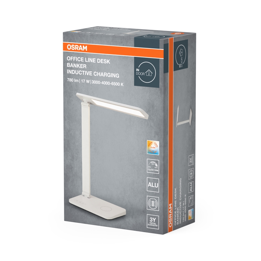 Osram - Lampe de bureau LED à intensité variable OFFICE LINE LED/17W/230V 3000/4000/6500K blanche