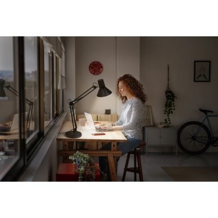 Osram - Lampe de bureau LED dimmable OFFICE LINE LED/9W/230V 3000K noire