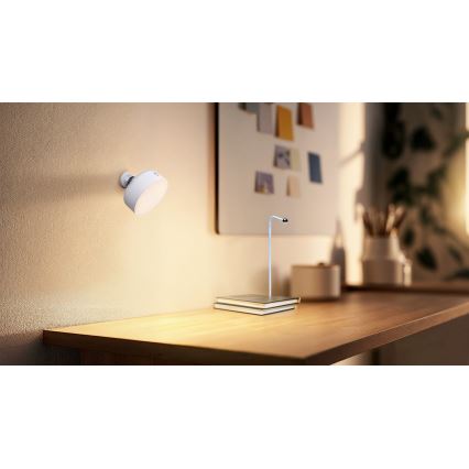 Osram - Lampe de bureau LED rechargeable à intensité variable 3 en 1 DECOR HELPER LED/1,8W/5V blanche