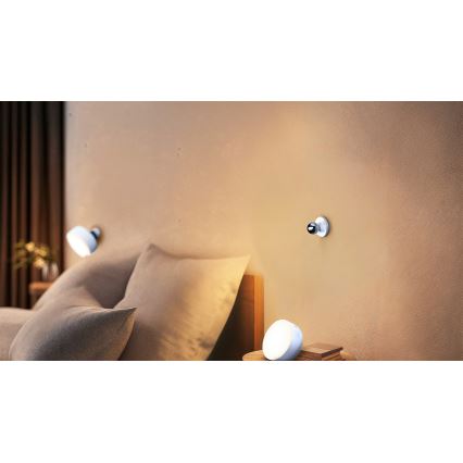 Osram - Lampe de bureau LED rechargeable à intensité variable 3 en 1 DECOR HELPER LED/1,8W/5V blanche