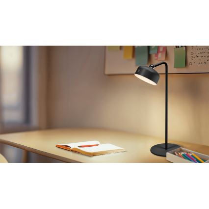 Osram - Lampe de bureau rechargeable LED dimmable 3 en 1 DECOR HELPER LED/1,8W/5V noire