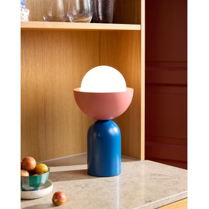 Osram - Lampe de table DECOR BOWL 1xE14/25W/230V bleue/rose