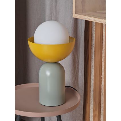 Osram - Lampe de table DECOR BOWL 1xE14/25W/230V vert/jaune