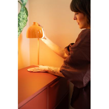 Osram - Lampe de table DECOR COROLLE 1xG9/20W/230V orange