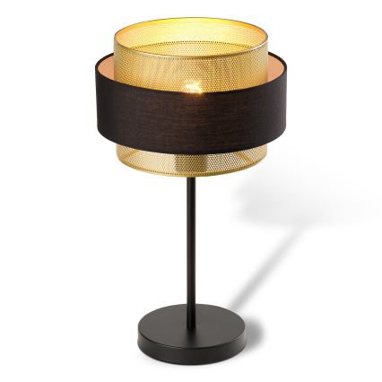 Osram - Lampe de table DECOR HORNET 1xE27/10W/230V noir/doré