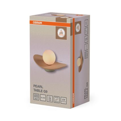 Osram - Lampe de table DECOR PEARL 1xG9/5W/230V beige