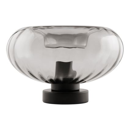 Osram - Lampe de table DECOR SMOKE 1xE27/12W/230V noir/gris fumé