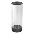 Osram - Lampe de table d'extérieur LED tactile et à intensité variable ENDURA STYLE LED/1,5W/5V 2500 mAh USB IP54 anthracite