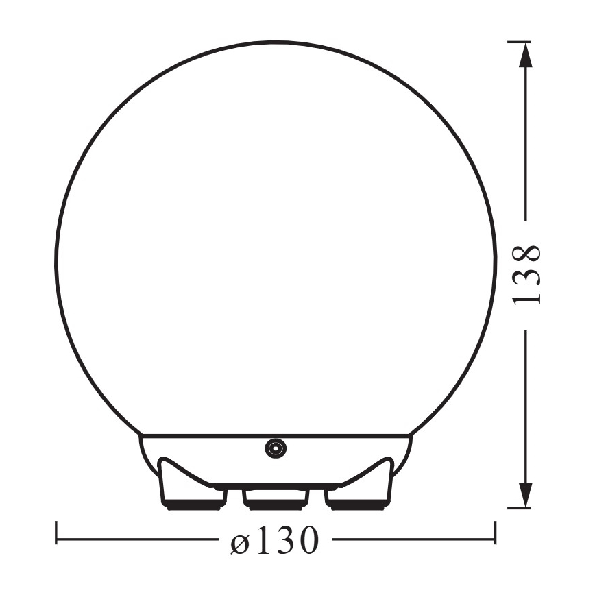 Ledvance - LED RGBW Lampe de table rechargeable dimmable SMART+ MAGIC LED/2,5W/5V 2200-6500K Wi-Fi blanc
