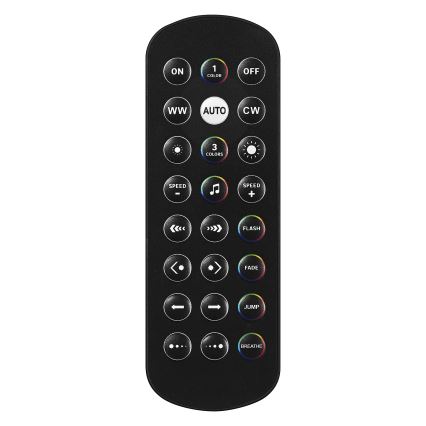 Osram - Lampe de bureau LED RGBW dimmable SMART+ MAGIC LED/7,5W/230V 2700-6500K noire Wi-Fi + télécommande