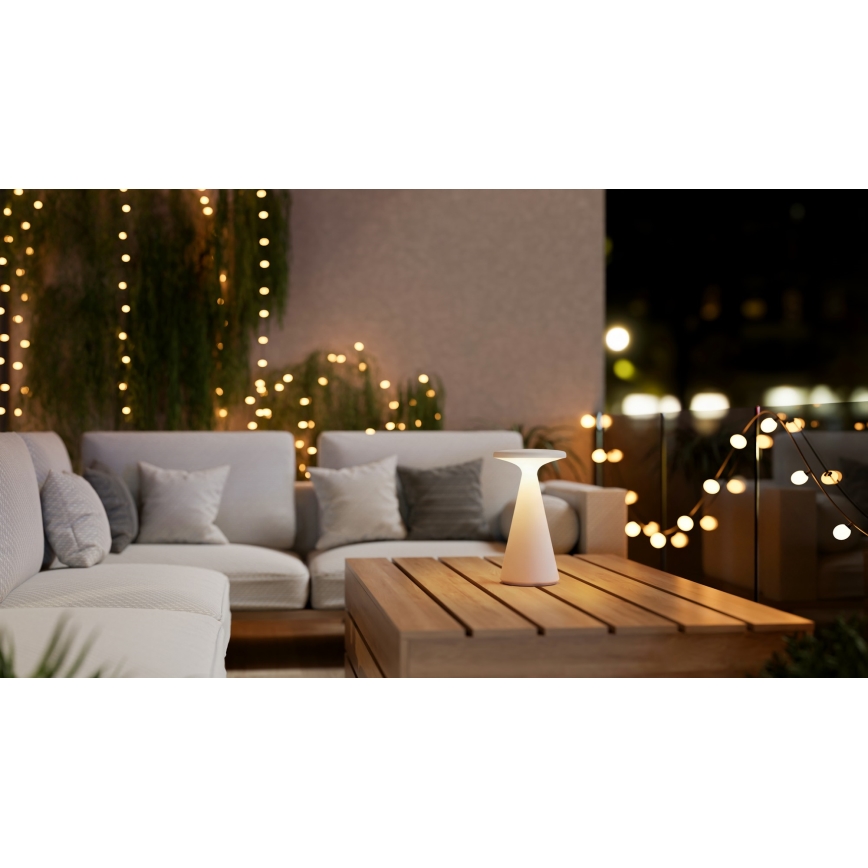Osram - Lampe de table d'extérieur rechargeable, tactile et dimmable LED RGB SMART+ TWIST LED/1,35W/3,7V 1800 mAh IP44