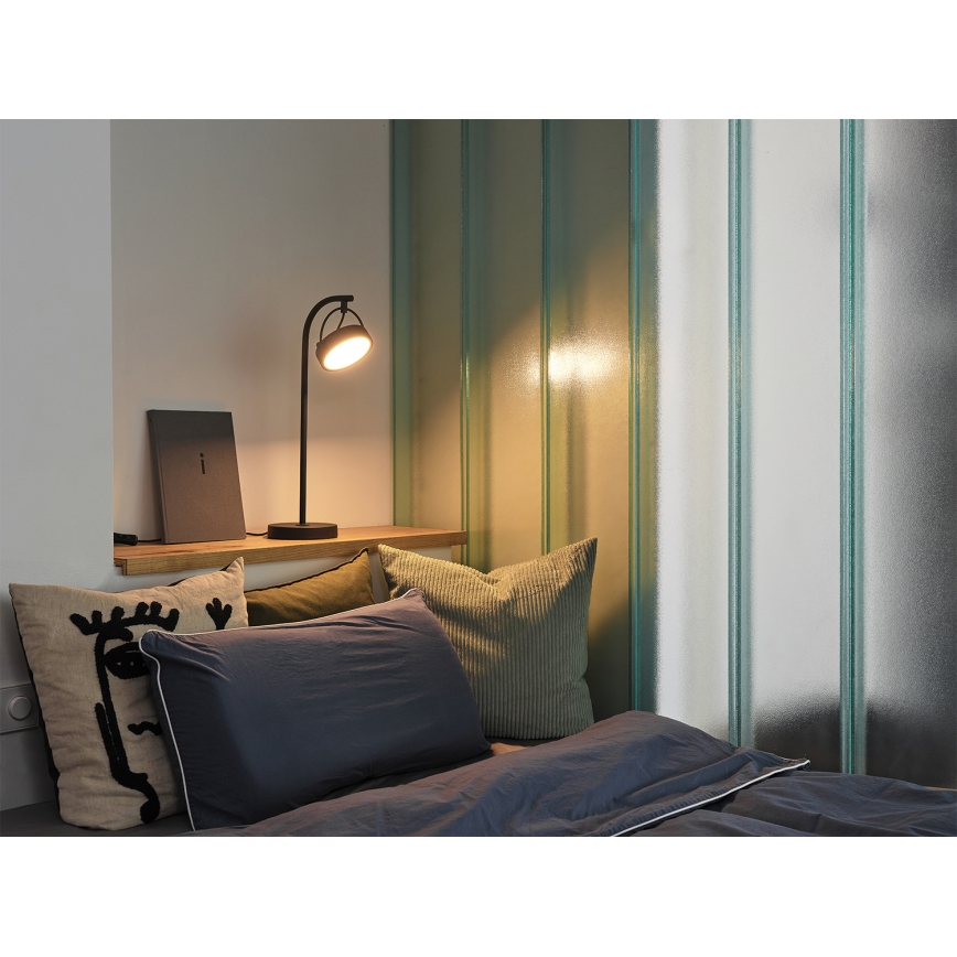 Osram - Lampe de table LED DECOR PUCK LED/11W/230V IRC 90 noire