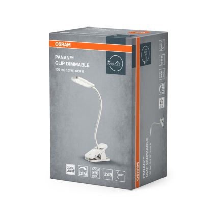 Osram - Lampe de table tactile LED dimmable PANAN LED/5,2W/5V 1200 mAh
