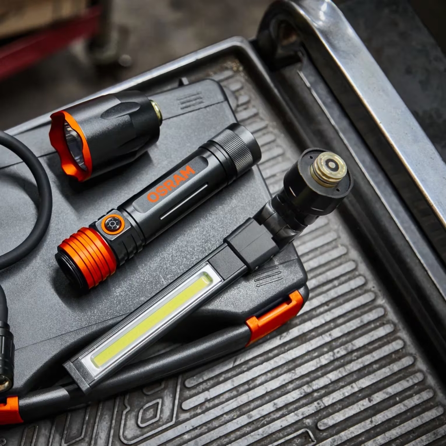 Osram - Lampe d'inspection LED à intensité variable 3 en 1 pour voiture LEDINSPECT LED/5W/5V 4000 mAh