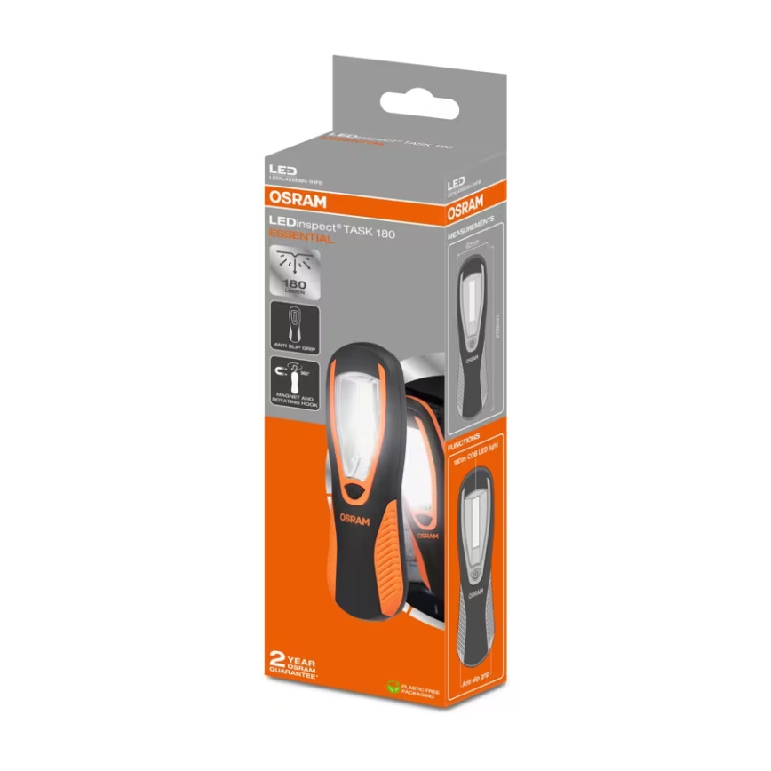 Osram - Lampe torche LED LEDINSPECT TASK 180 ESSENTIAL LED/3W/3xAAA