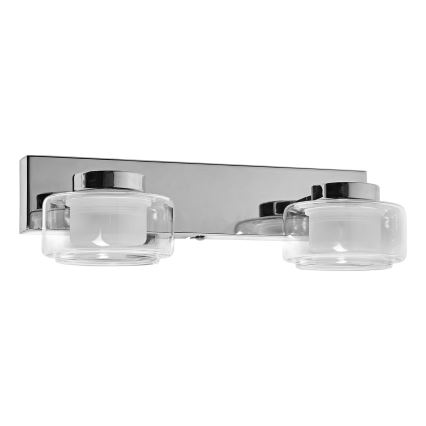 Osram - Applique murale LED pour salle de bains ORBIS FLAME 2xLED/5,5W/230V 3000/4000K IP44 chrome brillant