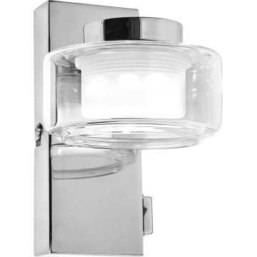 Osram - LED Applique murale pour salle de bains ORBIS FLAME LED/5,5W/230V 3000/4000K IP44 chrome brillant